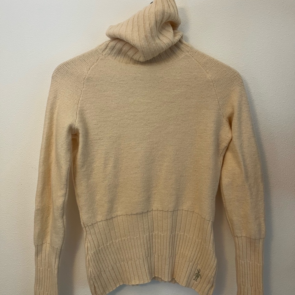 Smartwool Off-White Turtleneck Sweater